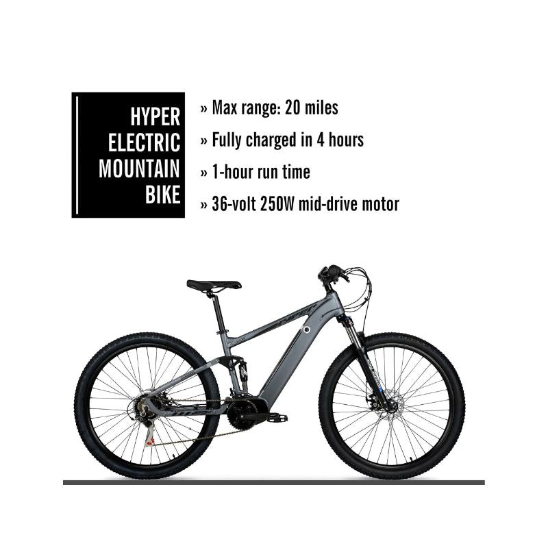 hyper bicycles e-ride electric Hyper Bicycles E-Ride 29" 36V